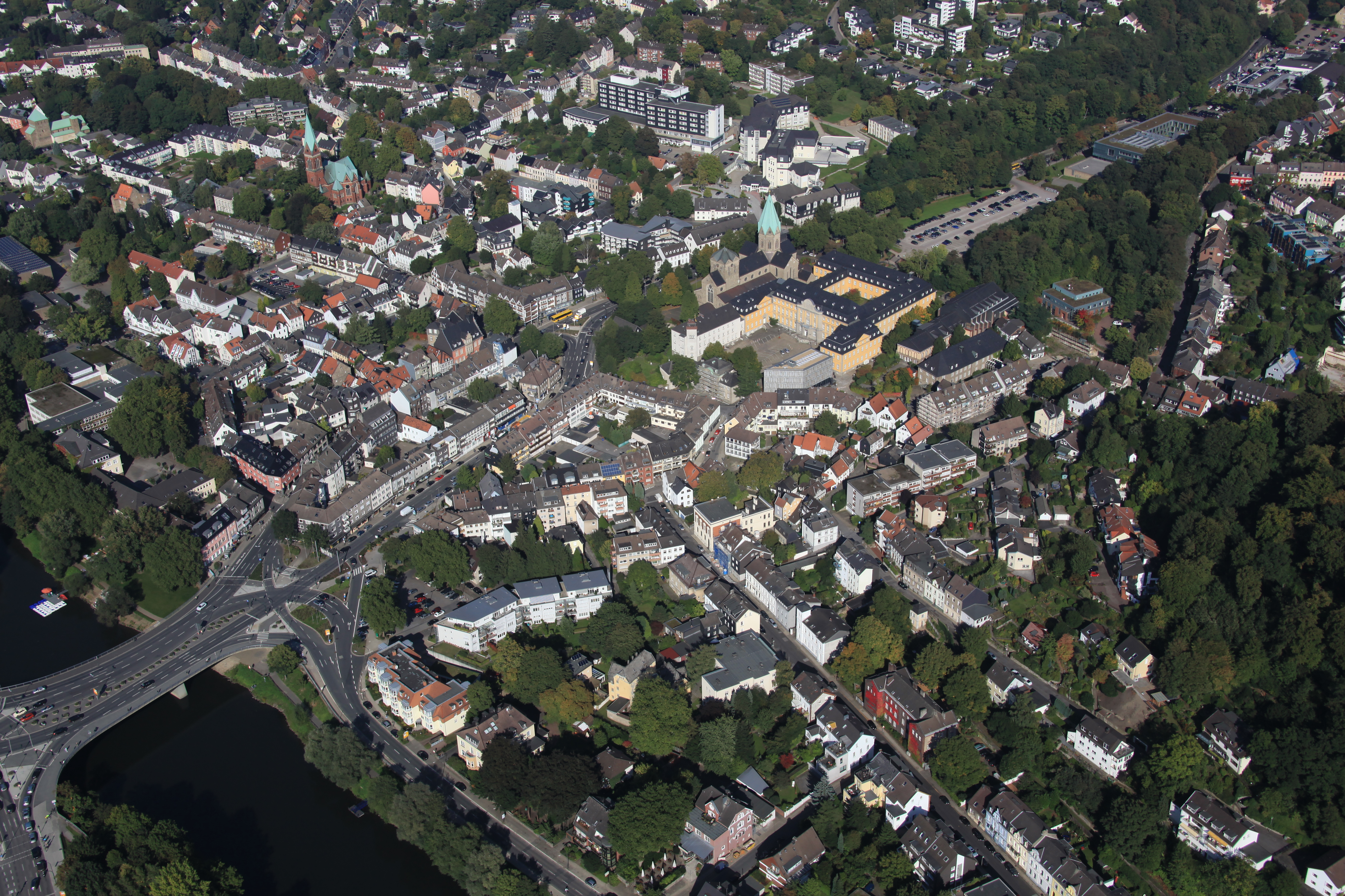 Luftbild von Essen-Werden